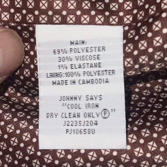 Tall Harewood Textured Solid Stretch Blazer Suit Coat Jacket  Dune 42L 46L NWT - Picture 8 of 11